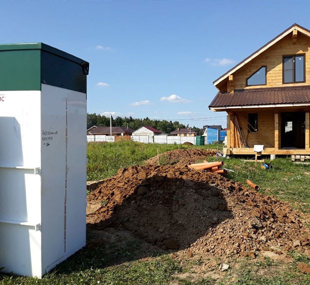 Автономная канализация под ключ в Зеленограде за один день с гарантией качества